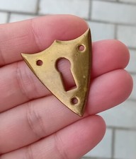 1 ENTRÉE DE CLÉ SERRURE ANCIENNE "coeur" LOUIS PHILIPPE, BRONZE,MEUBLE  N°86B