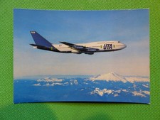 UTA  B 747-300   /  CARTE COMPAGNIE / AIRLINES ISSUE