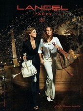 Publicité Advertising 119 2007   Lancel  sac French légéreté A.Taglioni L.Manaud