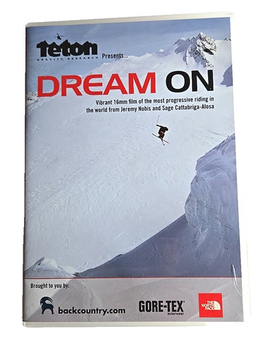 Dream dvd 16mm - on, teton