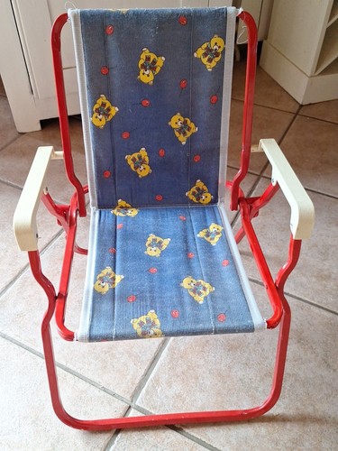 Ancienne chaise pliante - chaise, d
