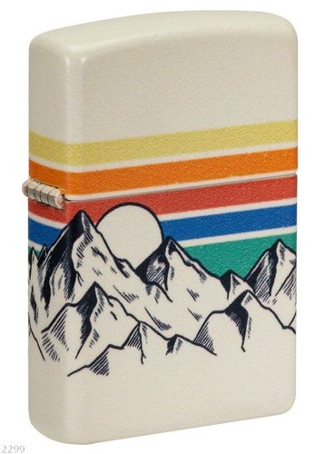 Zippo mountain design - zippo,