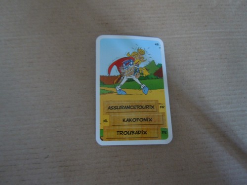 Carte cora match astérix - cora,