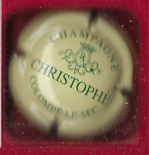 capsule de champagne CHRISTOPHE