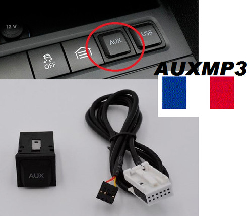 Cable auxiliaire boitier - +, vw