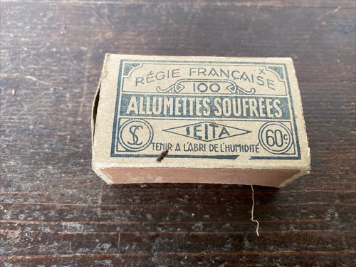 Ancienne boite allumettes - ancienne,