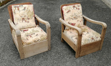 paire fauteuil design art déco modernist leleu, Jourdain, henry Jacques le même?