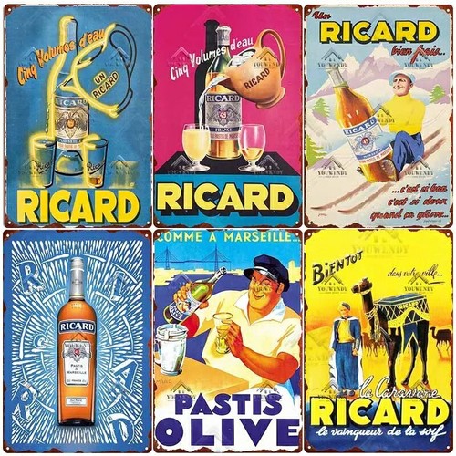 Ricard panneau publicitaire - panneau,