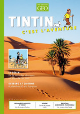 ALBUM REVUE TINTIN C'EST L' AVENTURE - TOME 13, LE DÉSERT / GEO