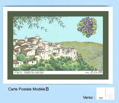 06173 carte postale - b,