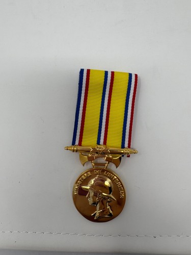 Médaille des pompiers vermeil - des,