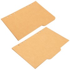  4 Sets/20PCS Intercalaires Classeur Séparateurs De Carnets Notes