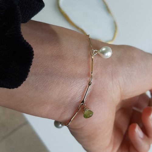 Bracelet pierre précieuse - bracelet,