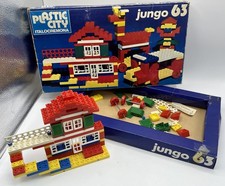 Jeu de construction Plastic City Italocremona Jungo 63 - 1970’s