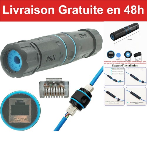 Coupleur rj45 étanche - rj45,