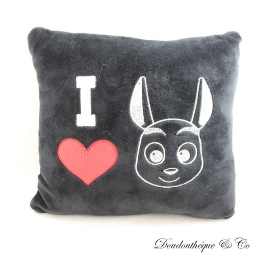 Coussin carré walibi peluche - coussin,