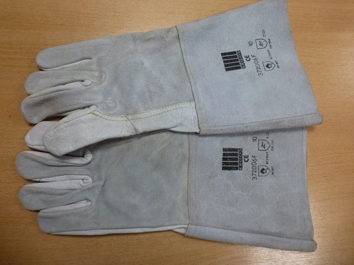 Pair leather welder s - leather, welder's