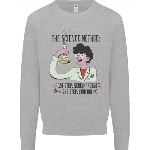 Sweatshirt jumper drôle - le,