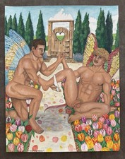 Aquarelle Originale Du Peintre