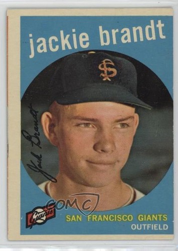 1959 topps jackie - topps,