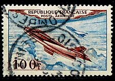1954. DASSAULT "Mystère IV". Poste Aérienne N°30.