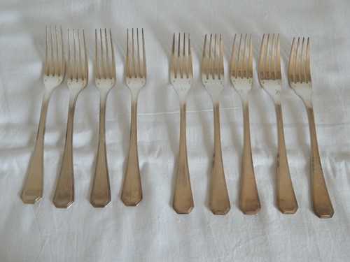Ancien couverts fourchettes - 9,