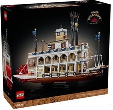 Lego Ideas 21356 Bateau À Vapeur Fluvial