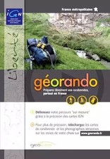 IGN Géorando liberté France DVD de préparation de randonnées