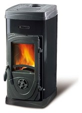 La Nordica Super Junior Poêle À Bois Air Chaud Convection 7111076 Noire