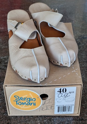 Sergio tomani beige leather - beige,