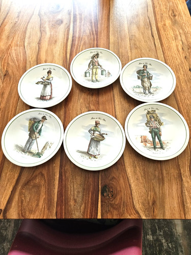 Petites assiettes métiers - 6,