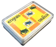 Jeu de 52 cartes  Engrais Le Gaulois  Auby (Nord)  Catel et Farcy