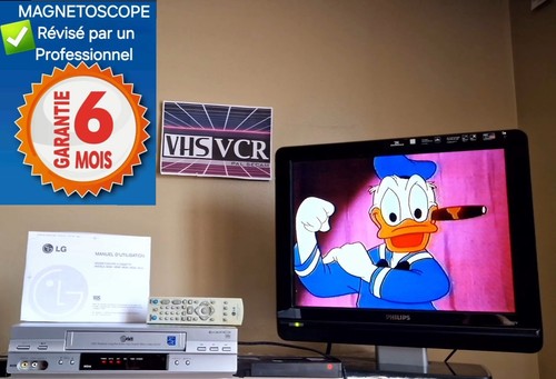 Magnétoscope vhs tetes lg - magnétoscope,