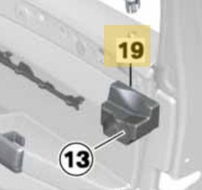 2011–2016 BMW Front Right Door Crash Pad USED OEM 51717263094