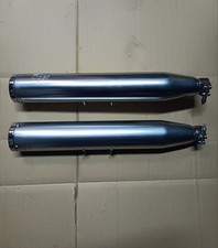 Échappement chromé satiné Eliminator 300 Vance Hines Softail Milwaukee Eight