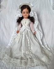 Poupée Vintage Communiante 1950 45cm