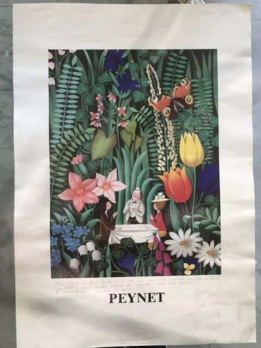 Affiche peynet avec - affiche,
