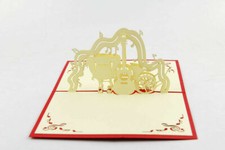 Instrument de musique 3D pop up voeux fait main cartes kirigami concert Royaume-Uni