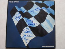 The Cars signed lp by 4 coa +