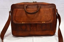 Sacoche en cuir véritable