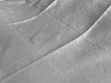 Linge Ancien Nappe a Broder En Damassé De Soie Neuf