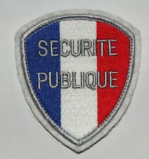 Ecusson Patch Police Sécurité Publique 