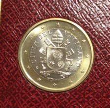 1 euro BU Vatican Armoiries