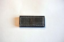 Mini Réflecteur Blanc Œil de Chat Auto-Adhésif Remorque Droit Carré