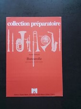 PARTITION  ANDRE RIBAULT - Barcarolle pour saxophoe alto mib et piano