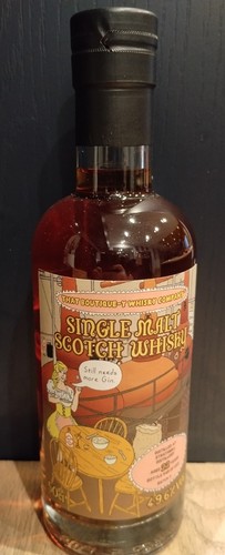 That boutique whisky - boutique, y