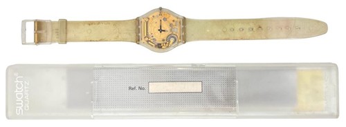 Montre poignet swatch skin - de,