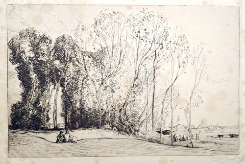 Gravure auguste lepère - gravure, de