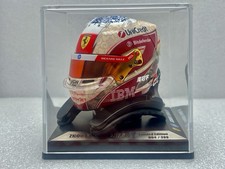 miniature HANS 1/5 pour casque F1 en résine, carbon like, fabrication artisanale