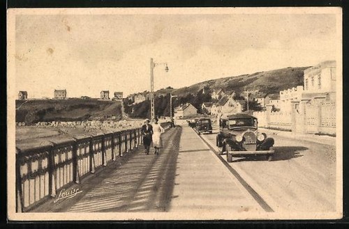 Cpa erquy plage caroual - caroual, et